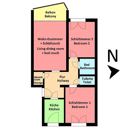 3 Zi, Balkon, Ruhig, 73m²: Ein Hauch Von Luxus Apartment Ulm